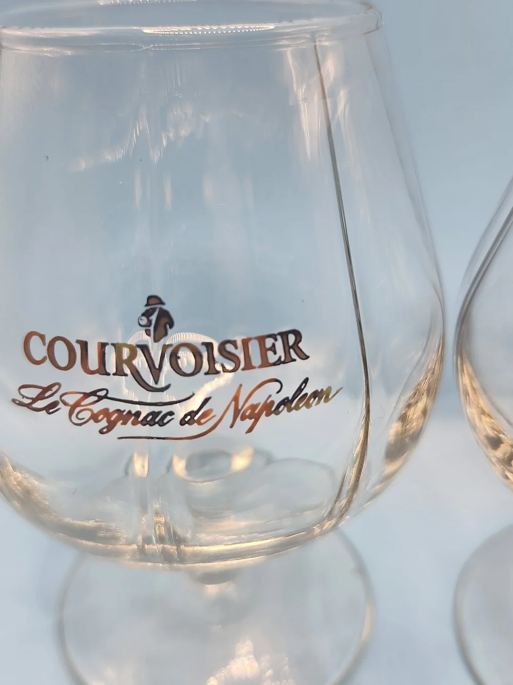 Branded Clear Cognac Glass - Set of 3